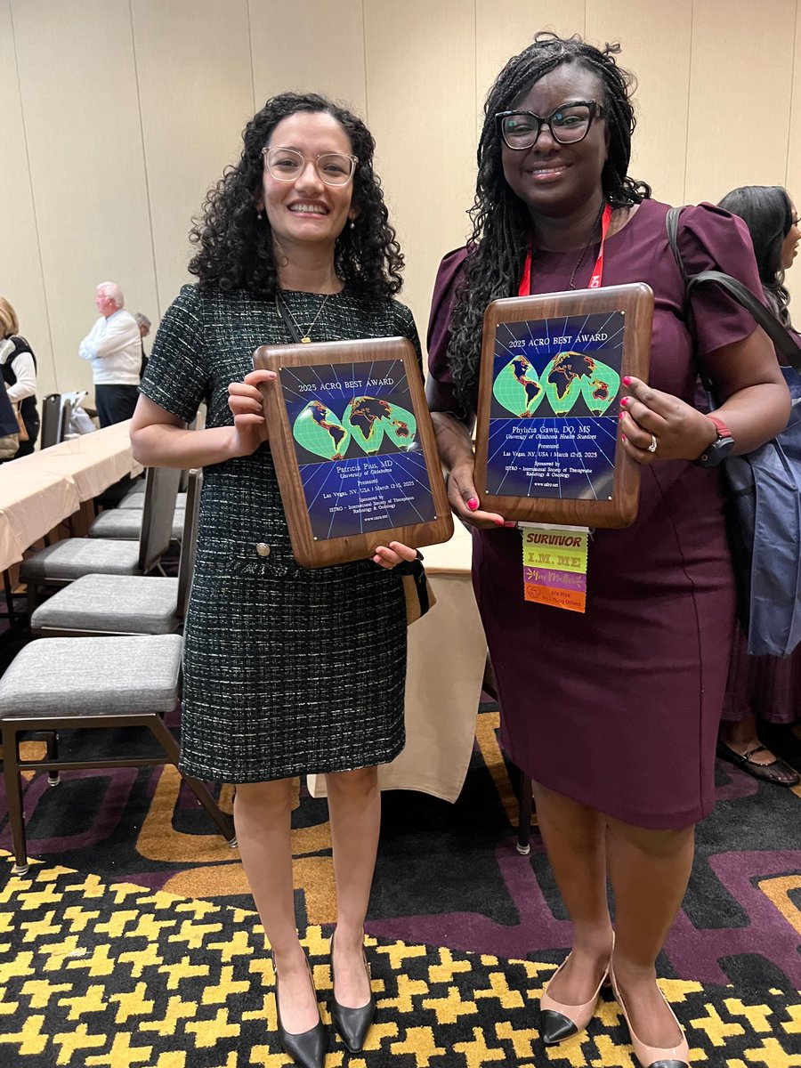 Shearwood McClelland III, M.D. (@thedrwood) on Twitter photo Fantastic to see @RadOnc_OU well-represented at #ACRO2025 with a total of 5 national awards won by residents and faculty!
#RadOnc
#ACROinVegas
#KillCancer
<a href="/ACRORadOnc/">ACRO - American College of Radiation Oncology</a> <a href="/ACROresident/">ACROresident</a> Fantastic to see @RadOnc_OU well-represented at #ACRO2025 with a total of 5 national awards won by residents and faculty!
#RadOnc
#ACROinVegas
#KillCancer
<a href="/ACRORadOnc/">ACRO - American College of Radiation Oncology</a> <a href="/ACROresident/">ACROresident</a>