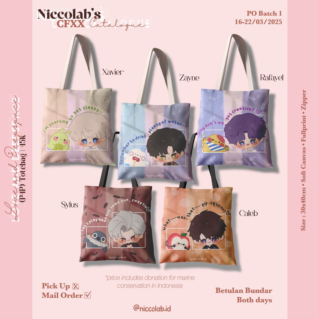 niccolab_id's tweet photo. Open PO Batch 1 16-22 Maret 2025
Link :
https://t.co/nIL7pq3zZN
#comifuro20 #katalogcomifuro20 #CFXX #katalogcomifuro #comifuro #comifurocatalogue #comicfrontier #comicfrontier20 #LoveandDeepspace https://t.co/oOLqUfm2ws