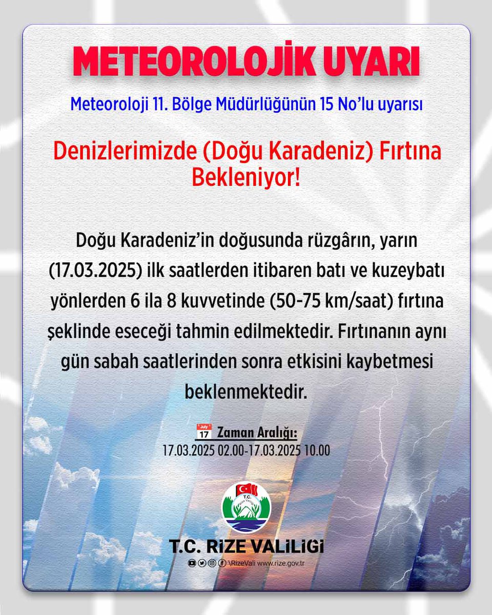 Ard_Kaymakamlik's tweet photo. Meteoroloji Uyarısı 🚨 https://t.co/AYHAC4CC7l