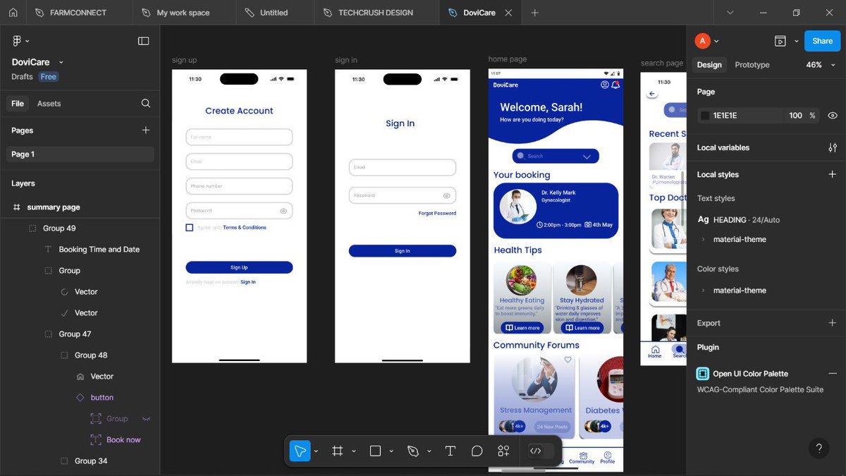 faithawe11's tweet photo. Just wrapped up Week 9 of my design challenge, turning a key screen into a high-fidelity design! Focused on clarity, accessibility, and user experience. Small details make a big impact! 
#UIDesign 
#HighFidelityDesign 
#Tefem
#Titranstech https://t.co/rgka3JQdRi