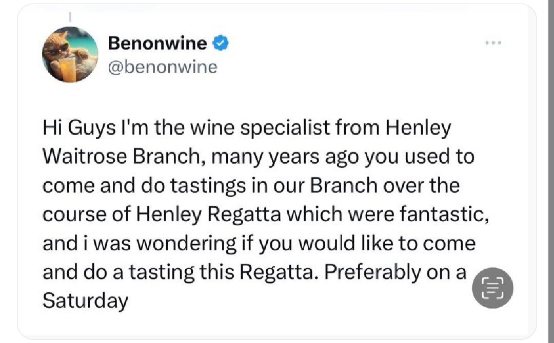 SimonJLeonard's tweet photo. @SunnydaleDreams @benonwine @waitrose He has, he also has photos of him working there with celebrities https://t.co/Gr7PYwjxTd