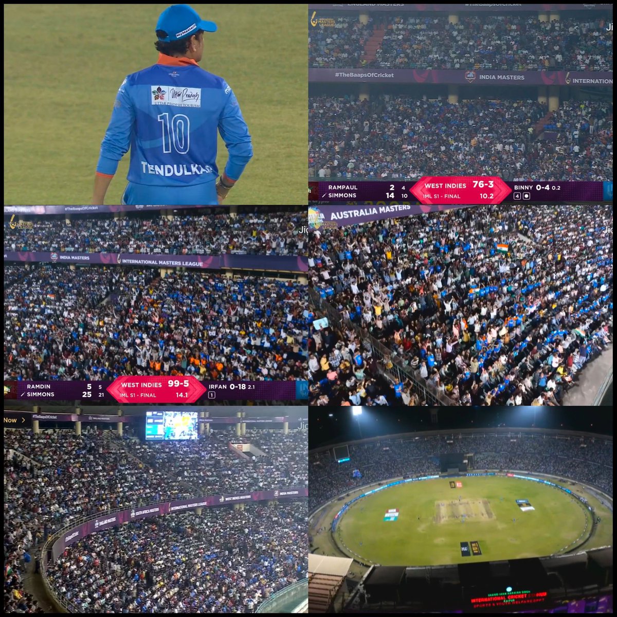 gaurav5pandey's tweet image. Virat Kohli k fan dekh lo Baap Baap hi hota h..ye Ranji match ki bheed ni hai 

#IMLT20Final #SachinTendulkar #IML