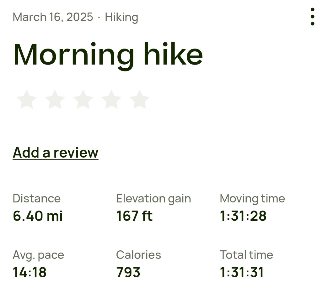 Amazing progress being made during the 10K Training Arc! Just a little more and I'll regain my peak form! 🪽👟