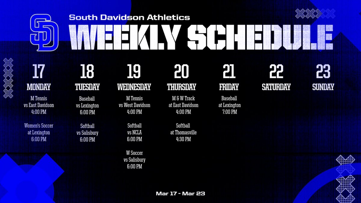 South Davidson Athletic Director (@sdavidson_ad) on Twitter photo 