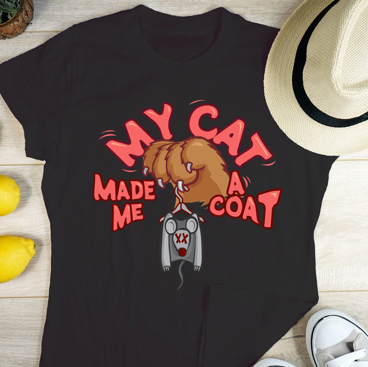Teearama's tweet photo. My cat made me a coat
#evilcat #badcats
https://t.co/wGrY2feR25 https://t.co/jI9DYUu4Vn