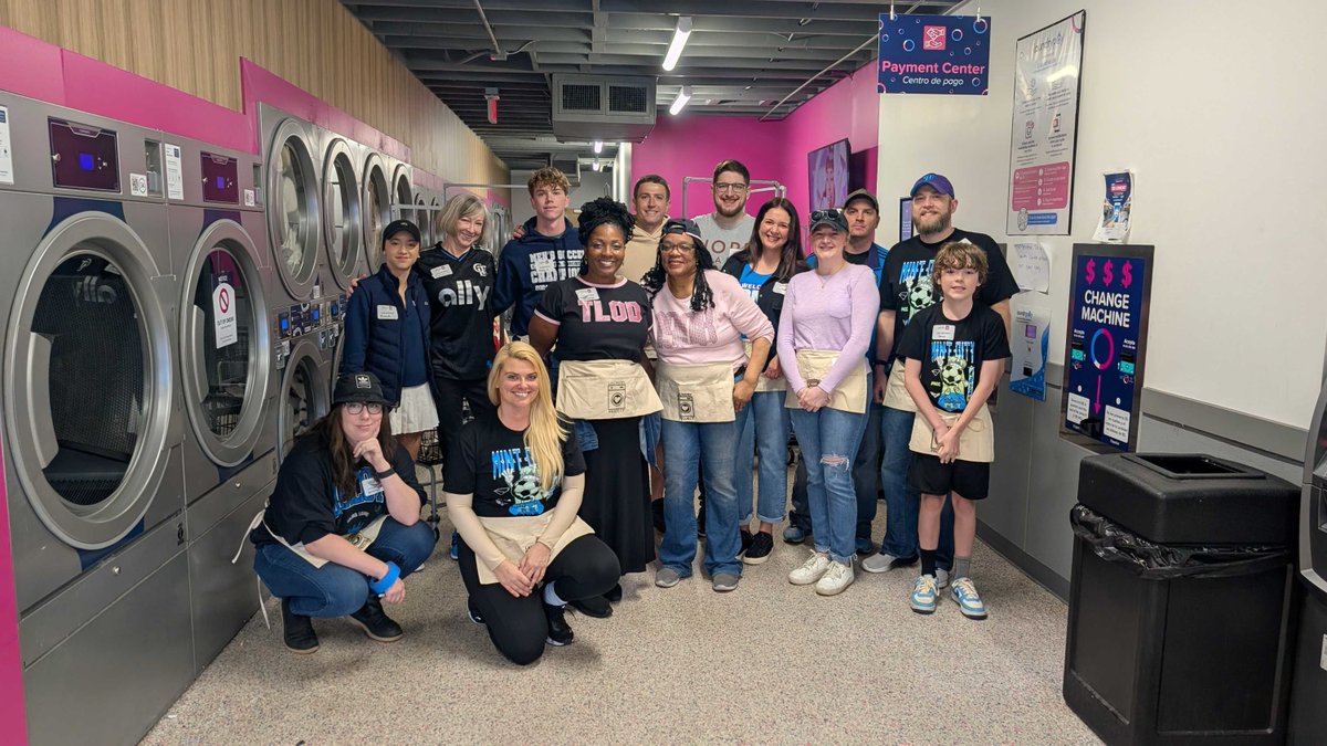 Thank you to all members who came out for the Laundry Project / Engage Current/ <a href="/georgemarks_24/">George Marks</a> today! We helped 47 families with ~600 loads of laundry!!