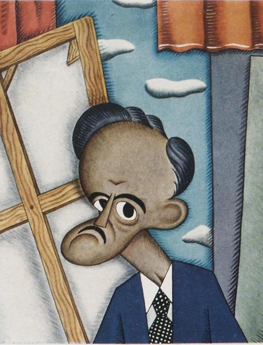 Toño Salazar (El Salvador, 1897-El Salvador, 1986)
Eugene O'Neill
"Vanity Fair"
Enero 1932