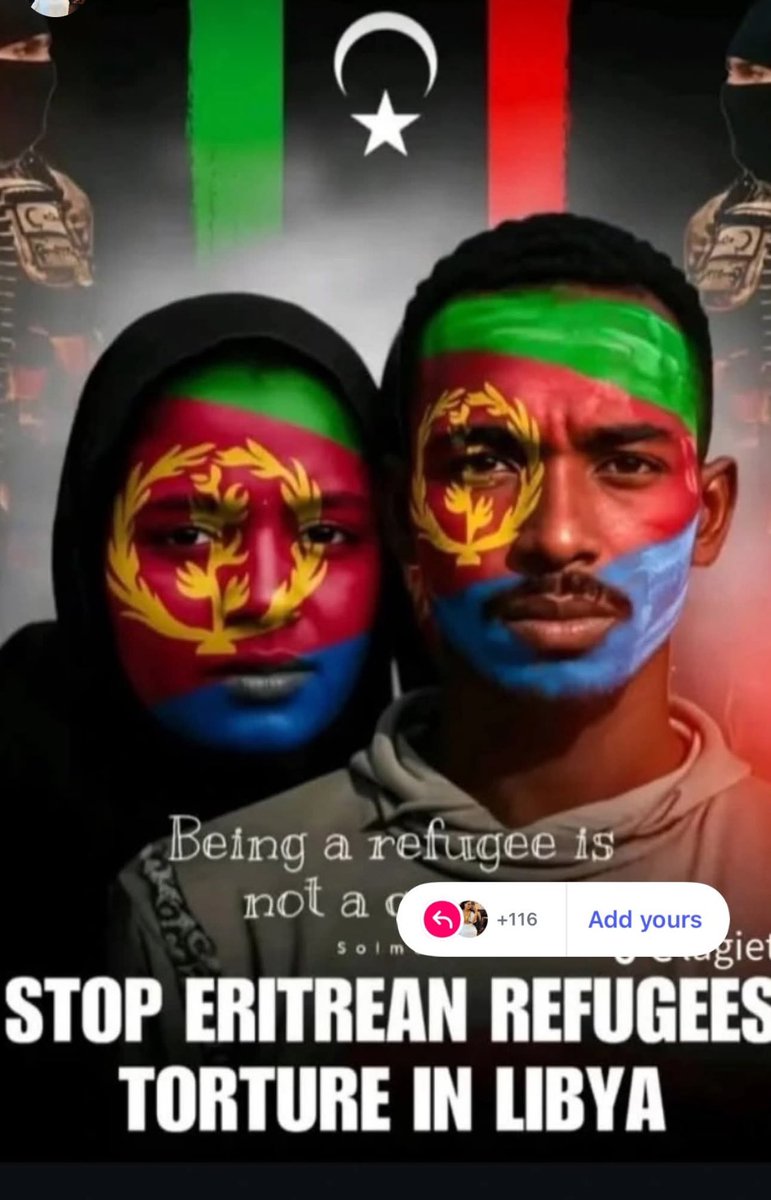 SelteneAron1's tweet photo. be a voice for the people, who are being suffering, killed and tortured by their own brutal totalitarian regime,Shouting #stopkillingEritreans inLibya every year won’t make any difference. Because slaughtering begins by the authoritarian state#Eritrea @BeyeneGerezghe1 @hawelti https://t.co/783f4V2xTe