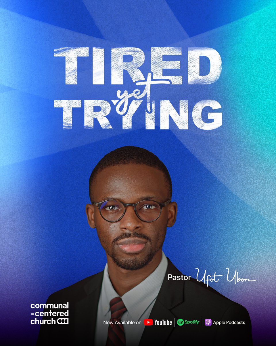 Sunday Service | Tired yet Trying

Available Now: open.spotify.com/episode/2l3HHx…