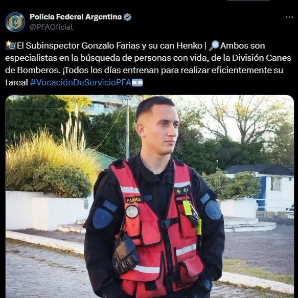 MConurbasic's tweet photo. Que rápido conseguimos los datos del subinspector GONZALO FARÍAS de la policía federal. Así que no era policía... Así que era periodista... Así que no era infiltrado... Así que no era un perro de Bullrich...

Dios bendiga a la internet https://t.co/XWiRoiv0ME