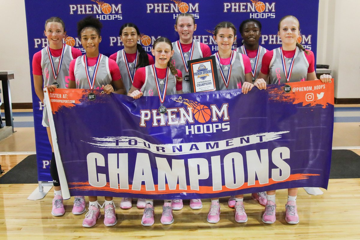 LadyPhenomHoops's tweet photo. Congrats to Team Griggs for winning the 14u Division here at the #PhenomOpening #LadyPhenom https://t.co/PeETt79YaM