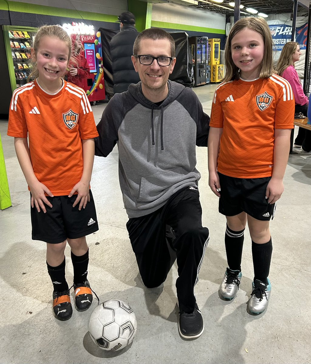 Proud of these 2 and their team!! Go BG! ⚽️