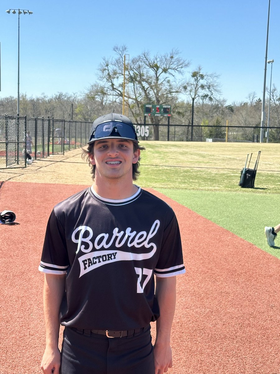 FiveToolYouth's tweet photo. #FiveToolYouthFranklin F: Barrel Factory 14U 7, @TwelveBaseball 14U Gold College Station 4
PoG: Drew Moegelin 2-2, RBI https://t.co/0DeP694kRf