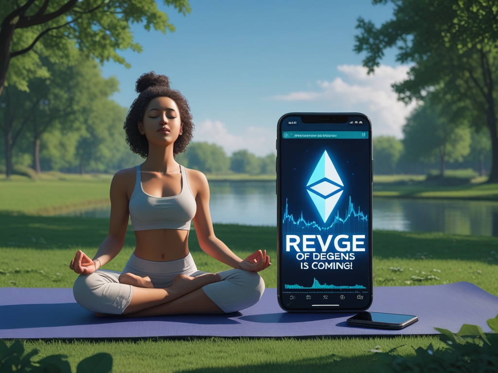 REVGEDegens's tweet photo. 🧘‍♂️ Inner peace? Achieved. 💰 Portfolio? Mooning! 🚀

When you’re meditating, but REVGE won’t let you stay calm… 😆

📈 REVENGE OF DEGENS is coming! Are you ready? 👀

#REVG #BTC #ETH #CryptoNews https://t.co/5YMCe3d3Wg