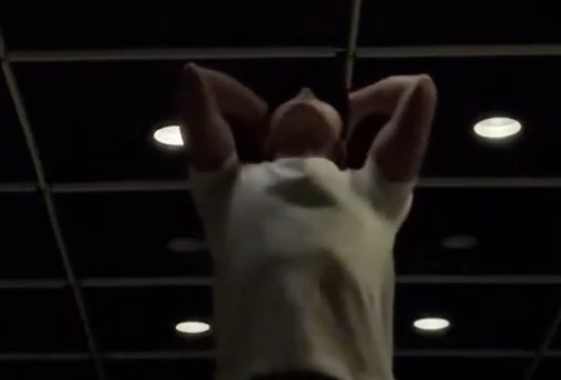 is  that  his  ribcage  hello
