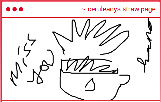 I have completely forgotten about my strawpage 🥲
<a href="/ackersouls/">hana</a> I love you hana ❤️❤️❤️