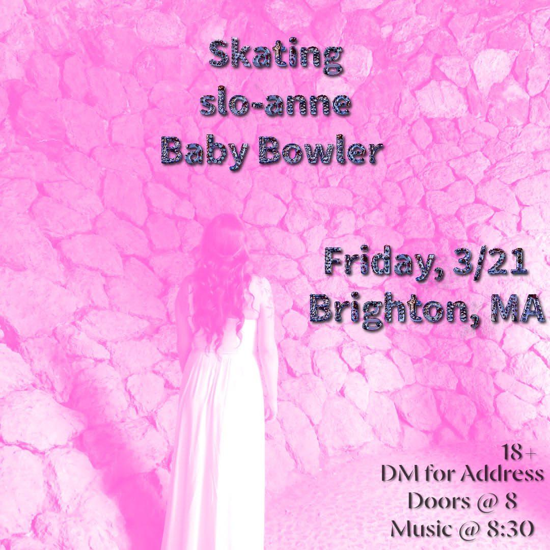 House show in Brighton Fri come rock out with us 🎸