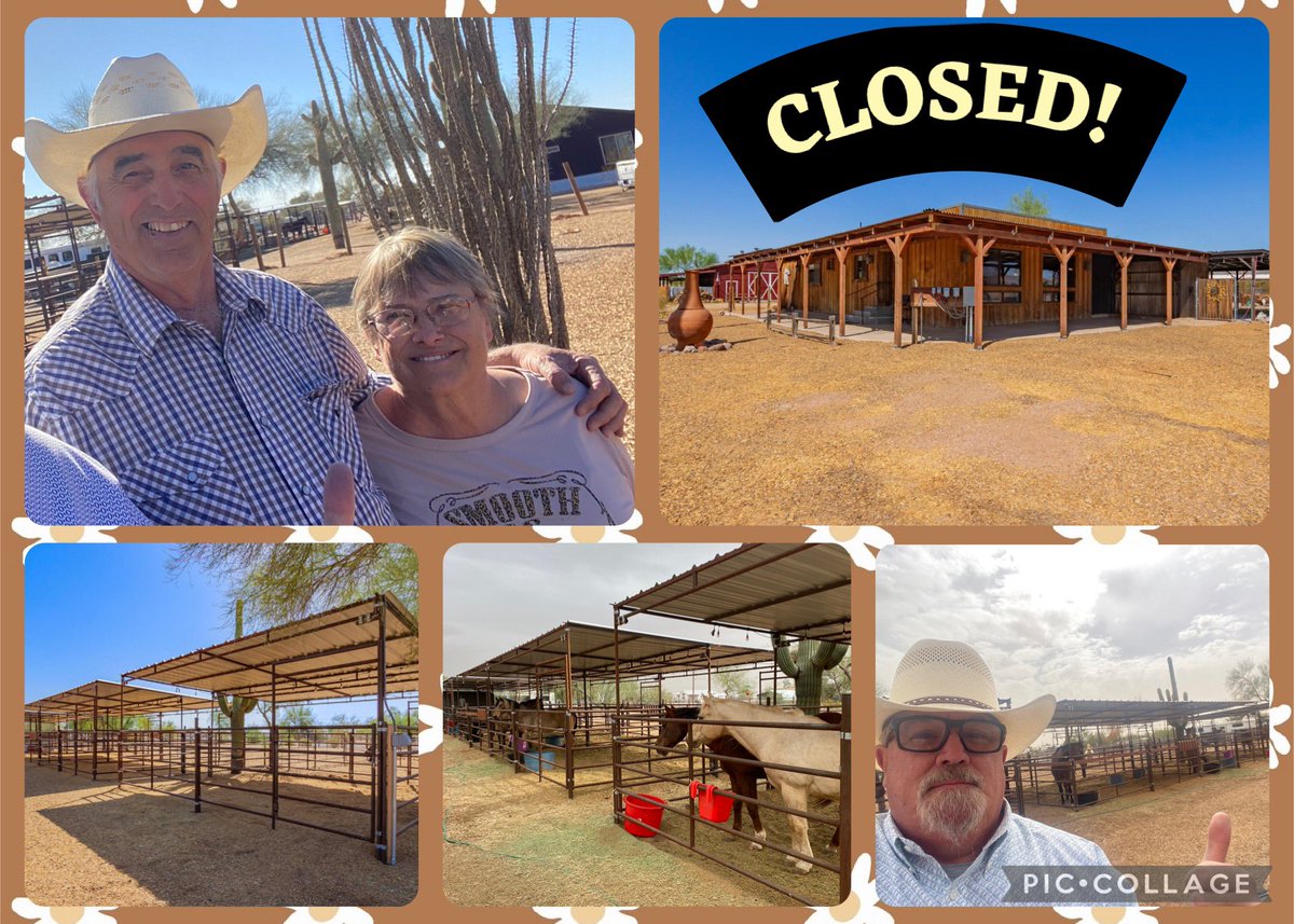 So happy for the Yeager’s! 🤠

They were on the hunt for the perfect horse property and we got it secured for them! 

Who’s the most excited for the new place? 🤔

THE HORSES! 🐴🐴🐴🐴🐴

Yes, all five are lovin’ it!

#RodTheRealtorAZ #BuySellAZ

dot.cards/rodbaarstad_re…