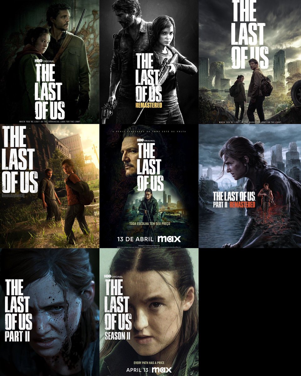 drwseroger's tweet photo. pqp lindo demais os posters da serie sendo baseados nos posters do jogo https://t.co/56E64caCMl