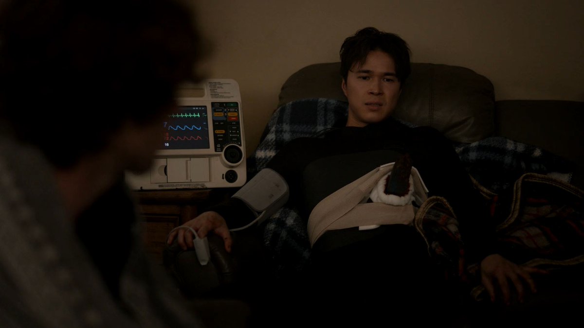 kaiburycom's tweet photo. Case Study #805: Kai adds to his injury list as Rocco in #FireCountry from the latest episode, One Last Time (S03E15). 

Someone needs to put him in a bubble now, as he can't ever not get injured in a new adventure. 😂

91 Caps &amp; 1 Still: https://t.co/8dCwzKBNOq https://t.co/TeVWfppTen