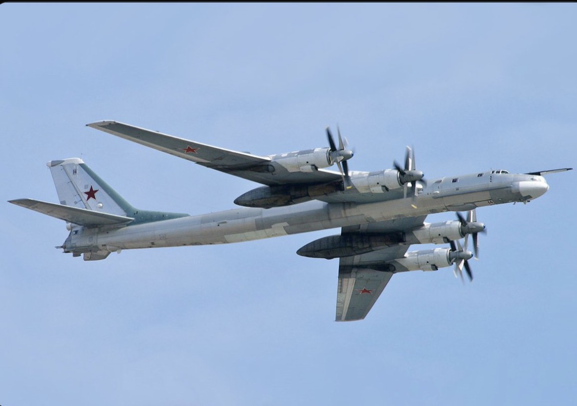 ChuckPfarrer's tweet photo. RUSSIAN PEACE FEELER? UKR intel reports that Russia is presently arming up 18 Tu-95 strategic bombers with cruise missiles.  These preparations indicate a massive assault on Ukrainian cities tonight.  Russia is not serious about anything except the destruction of Ukraine. https://t.co/zr2cbat7K3