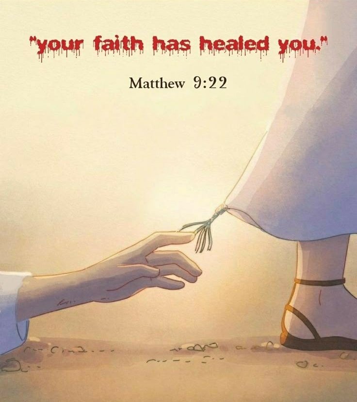 Holy__Bible1's tweet image. Matthew 9:22