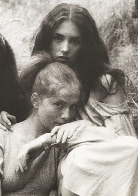 isabelle huppert &amp; isabelle adjani, 1979.