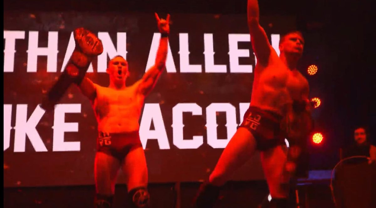 EthanAllen_YG's tweet photo. NEARLY A YEAR TO THE DAY, I TOLD EVERYONE I WASNT MESSING ABOUT. 

AND NEW UNDISPUTED BRITISH TAG TEAM CHAMPIONS🤘

WE LOVE THIS GAME. https://t.co/ismfJMA19B