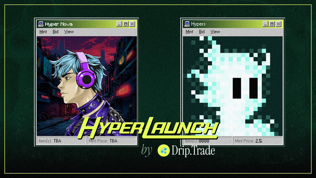 HyperNovaNFT's tweet photo. The Reapers have found their home.

We’re minting on Drip Trade and teaming up with  @HypersOnHL⚡WL spots for holders—check their Discord for details.

More info coming soon. Stay tuned https://t.co/elrUUdxTXl