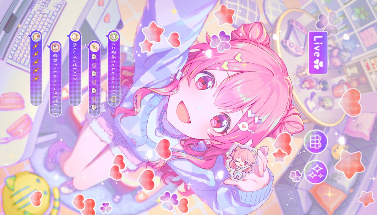 nerurenai's tweet photo. streamer!au #minoai with airi as beginner and only has 2 digit viewers. but when she almost give up, suddenly a famous influencer named minori promotes her channel.
what should she do now? approach minori or not? https://t.co/thrGOaVDCV