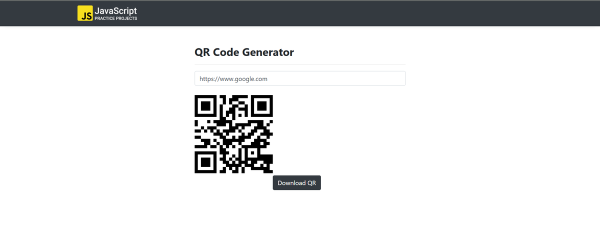 AnindoKumarRoy's tweet image. 🚀 Frontend Project Practice: QR Code Generator Using React & Bootstrap! 🎉
I built a QR Code Generator using React.js & Bootstrap to improve my frontend skills. It can:
Project Link → lnkd.in/gud6tHZU
#FrontendProject #ReactJS #WebDevelopment #QRCodeGenerator
