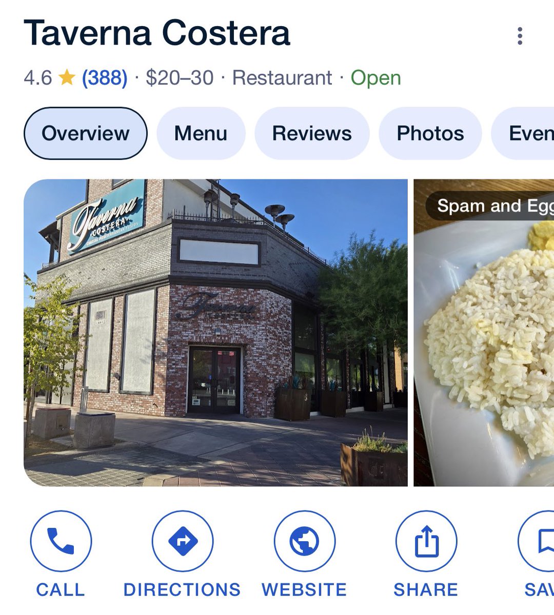 NVPatriotGirl's tweet photo. Las Vegas friends: make sure you spread the message far and wide about this discriminatory business. They abruptly canceled an event for @TPUSA because they did not agree with their politics and incited threats and hate against the organization and its members with a social media campaign this week. They could have quietly canceled the event but they chose to share this info on their Instagram. @TavernaCostera 

@charliekirk11 @VictorJoecks @FOX5Vegas @News3LV @lasvegasweekly @VictorJoecks @iheartmindy @MrAndyNgo @OANN @atensnut @NVGOPAssembly @bennyjohnson @DefiyantlyFree @dbongino @BrandonStraka @catturd2 @Chattah4Nevada @RealWashoeGOP @CCRPNV @DerrickEvans4WV @DC_Draino @GuntherEagleman @ElectionWiz @RyanAFournier @NVGOP @GayRepublicSwag @hodgetwins @RealWayneRoot @infowars @JackPosobiec @libsoftiktok @LadyMagaUSA @TomiLahren @MattWalshBlog @8NewsNow @NEWSMAX @RealCandaceO @ScottPresler @NVGOPSenate