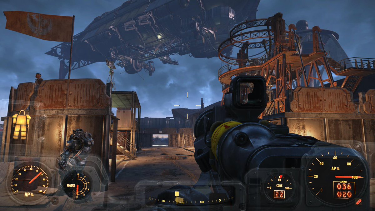 xaxuspunk's tweet photo. #Fallout4 fue criticado por su postapocalipsis 'light'. Al revisitarlo tras la serie, encontré un mundo lleno de facciones, carisma gracias a personajes bien escritos y una jugabilidad menos rolera pero muy divertida. La Commonwealth me atrapó. https://t.co/tLeJkxQF9U