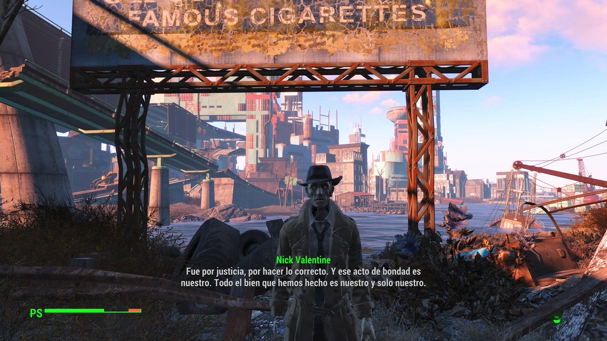 xaxuspunk's tweet photo. #Fallout4 fue criticado por su postapocalipsis 'light'. Al revisitarlo tras la serie, encontré un mundo lleno de facciones, carisma gracias a personajes bien escritos y una jugabilidad menos rolera pero muy divertida. La Commonwealth me atrapó. https://t.co/tLeJkxQF9U