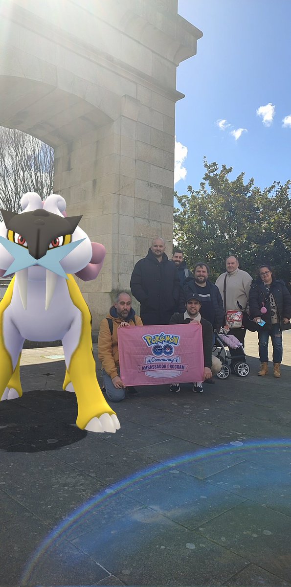 PoGoFerrol's tweet photo. Fin de semana de combates Max: Raikou. Muchísimas gracias por la compañía y el buen rato que hemos pasado. #PokemonGO #dinamax #raikou #ferrol #maxbattle #GOsnapshot #pokemomgoappes #ambassador #pokemongocommunity #GoMax https://t.co/BM3M3l59bR
