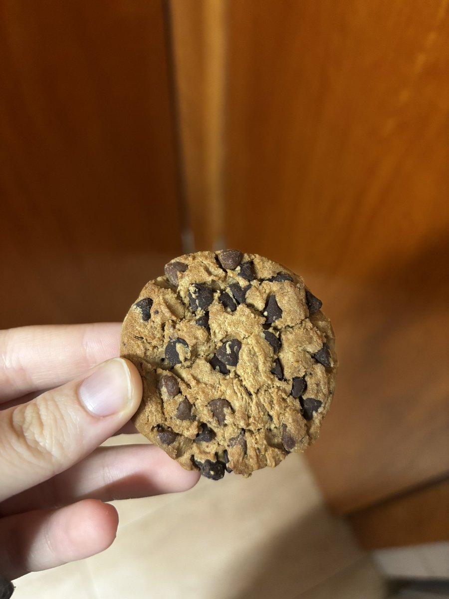 sierrrrrita's tweet photo. eating a cookie because devils couldn’t win for mrs. fields yesterday #RIPcookie it was beautiful while it lasted https://t.co/RaK6zFng8h