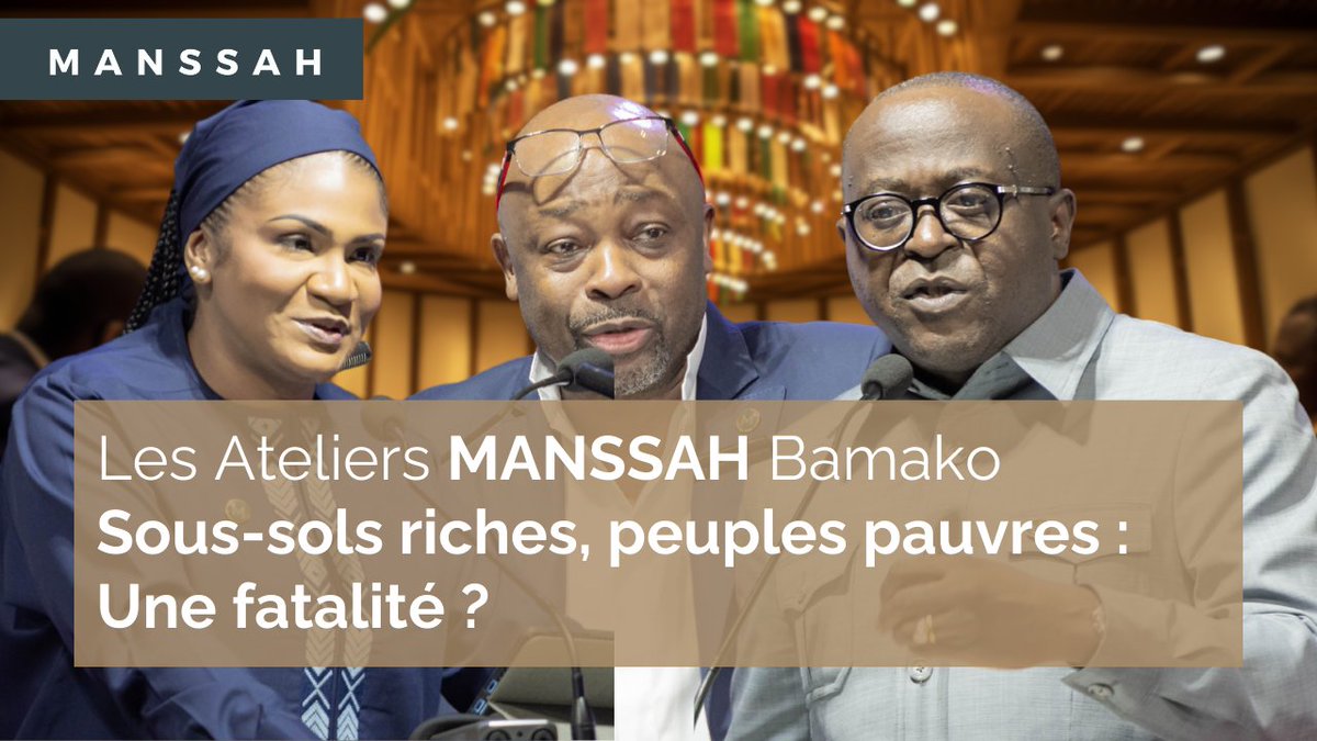 Sous-sols riches, peuples pauvres ?

Découvrez la vidéo de l'Atelier MANSSAH Bamako : 

bit.ly/4hIbumt