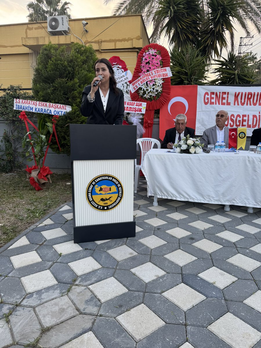 Adana milletvekilimiz Sn. Sunay Karamık ‘ın teşrifleri ile Kuzey Adana Esnaf ve Sanatkarlar kredi kefalet kooperatifinin 2023-2024 yılları Olağan Genel kuruluna katılım sağladık. Başkanımıza,yönetimine ve Kuzey Adana Eskk ailesine hayırlı olmasını diliyorum.
<a href="/KaramikSunay/">Sunay Karamık</a>