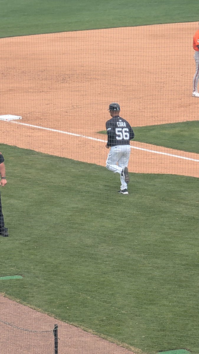 MRjDIAZ's tweet photo. @RedSox I couldn't make the trip to JetBlue park, but was able to indirectly see A.C..settled for the other Cora today https://t.co/hO8m8vm6C0