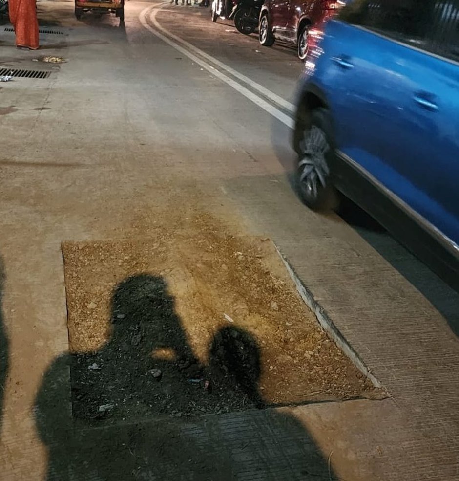 Kalina Manipada

New CONcrete Road being dug up
for direct ATM connectivity