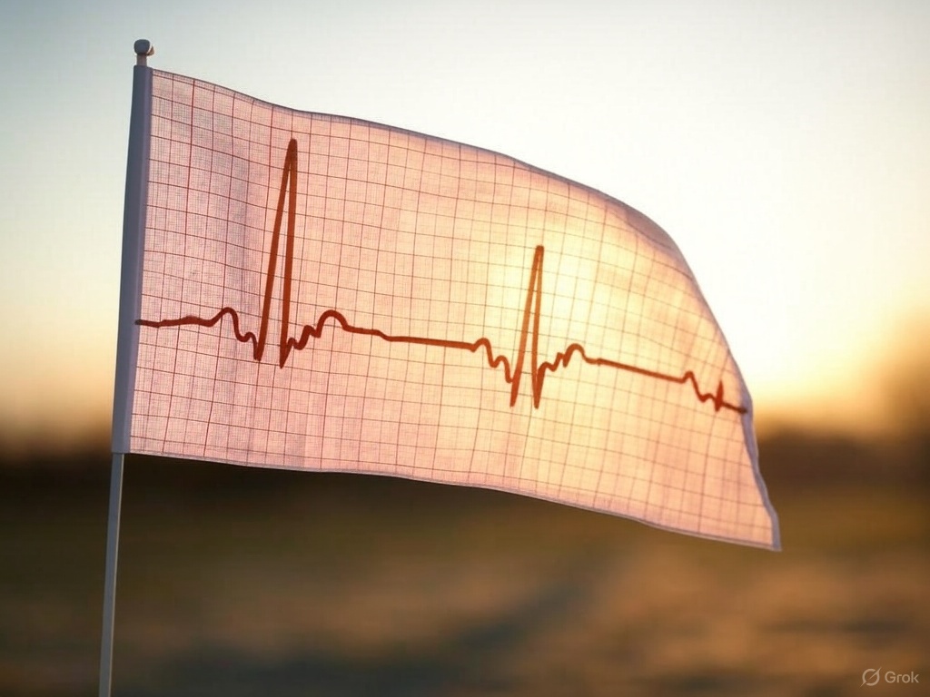 tommy_chav's tweet photo. ¿Qué tiene que ver una bandera con un electrocardiograma?  
         🚩🏳️ 🫀⚡️
Acompáñame a descubrirlo con este caso, dentro hilo! 🧵 ➡️

#medicinaintensiva #UCI #ECG https://t.co/aLdqY1tGyd