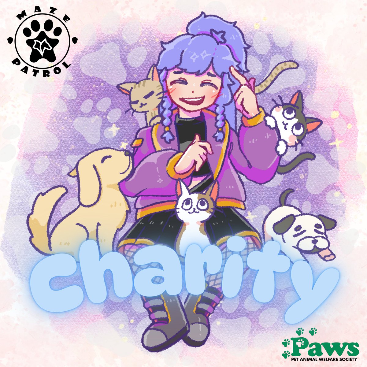 maze_vt's tweet photo. For my Birthday I decided to do a charity event, we will be donating to The Philippine Animal Welfare Society (PAWS)
We will be doing variety games with lots of fun challenges and punishment, and community games
#MazeVT #artMAZEng
🎨@ehnzdhm https://t.co/aNDwcYtnpE