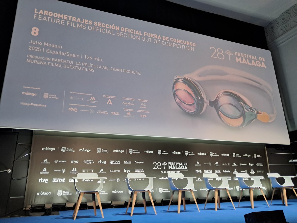 pizzafilmsBlog's tweet photo. A punto de empezar 8 en el @festivalmalaga https://t.co/elQkUQAXmx