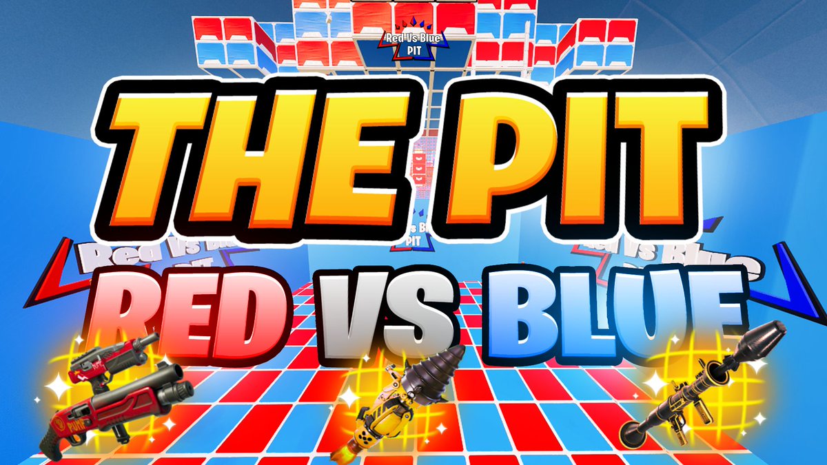 FFA PIT - Red VS Blue 🔴🔵
fortnite.com/@reevers/8777-…

8777-2684-8665

Go donner de la force et mettre la map en favoris svp elle est vraiment banger ❤️