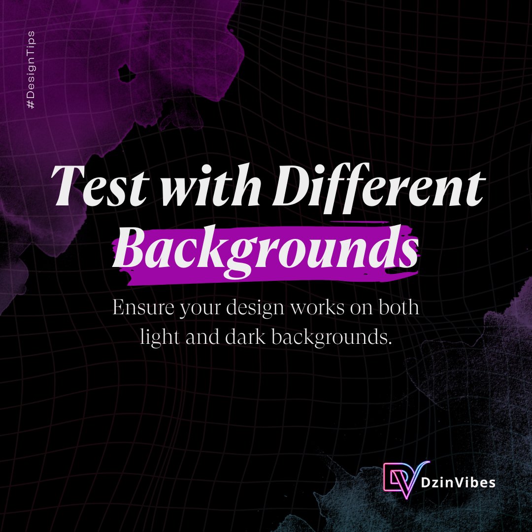 dzinvibes's tweet photo. Light vs. Dark—always test!

 ✅ Ensure text remains readable
 ✅ Adjust contrast for clarity
 ✅ Adapt elements for all scenarios

A great design should shine on any background!

Follow us for more exciting updates!

#designer #Web3 #Crypto #Blockchain #NFT #BRAND #AI https://t.co/P4bPu1Cui6