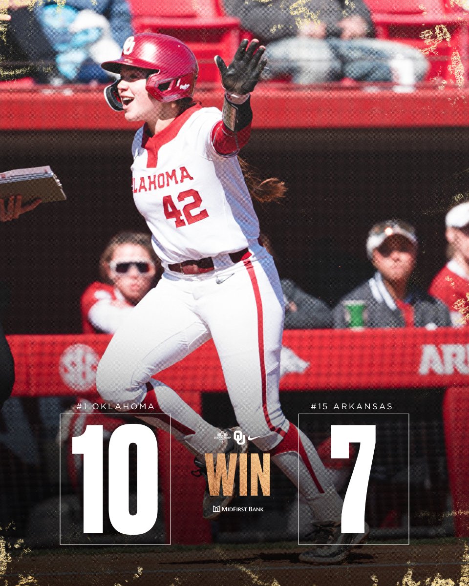 OU_Softball's tweet photo. Pack another W into the bus for the trip home 🏠

#ChampionshipMindset https://t.co/4v7zH1G0wB