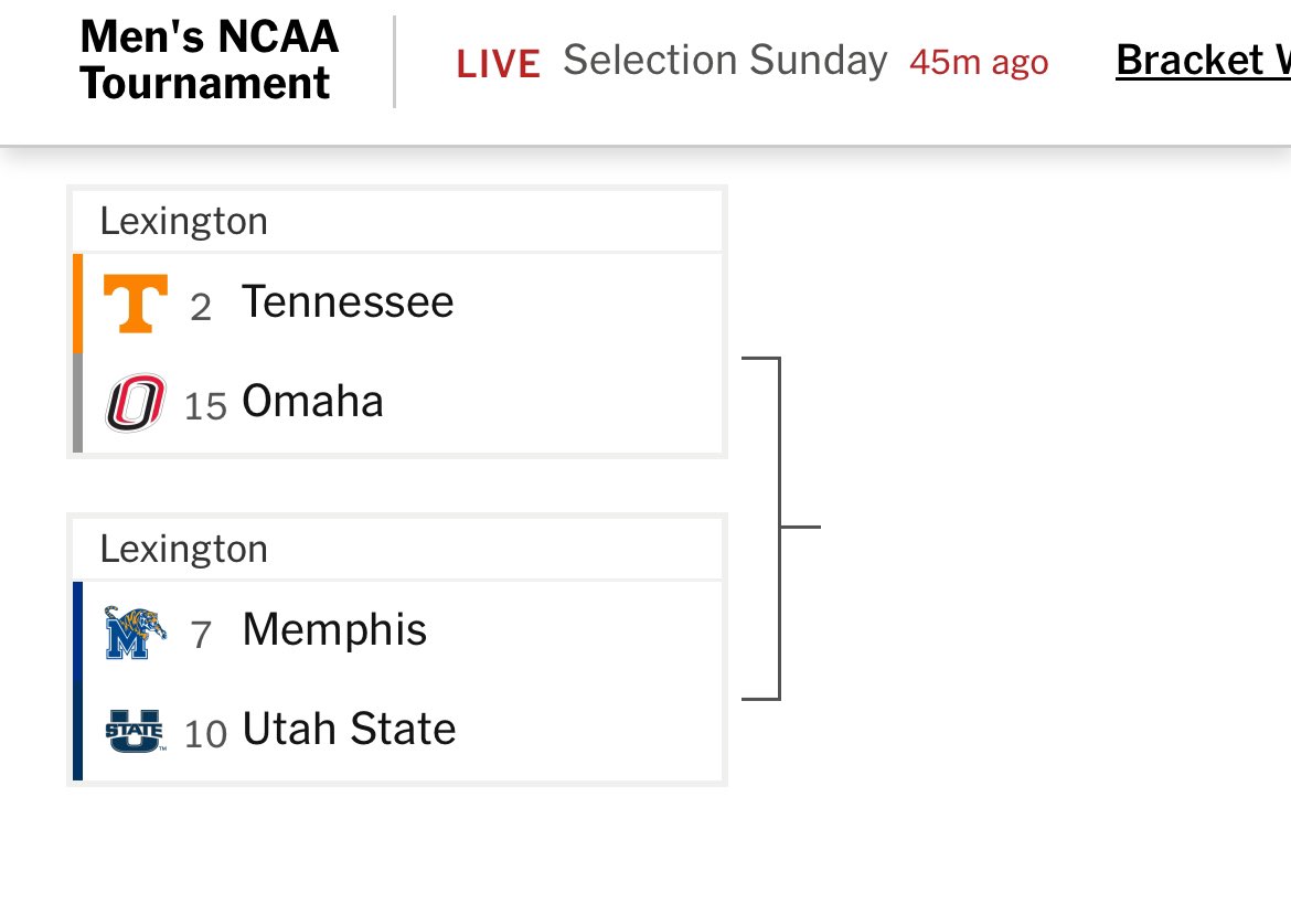 Projection from The Athletic. This would be an awesome first round matchup.