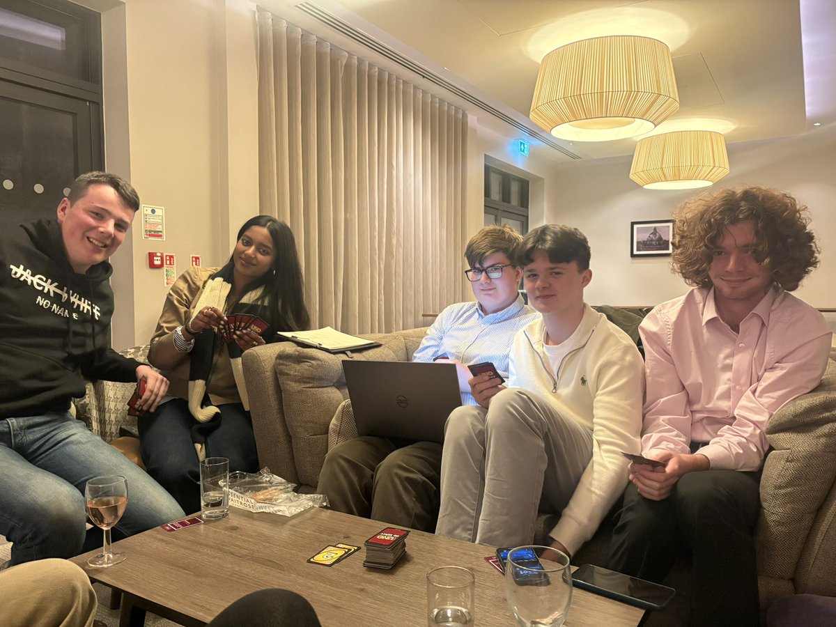 A fabulous weekend in Oxford for our debate team at Finals Day 2025. The only Welsh comprehensive to make the final. A superb effort from our team!  Thank you to PCS for supporting them to enter &amp; experience a weekend amongst the World’s most elite sixth form debate teams.