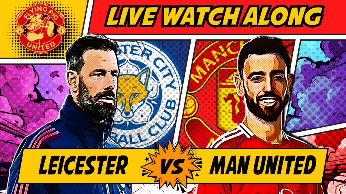 FlyingPigUnited's tweet photo. GOING LIVE HERE https://t.co/0OWQo6CsKS

Leicester City VS Manchester United LIVE WATCH ALONG

#manutd #leicester #leimun #premierleague #watchalong https://t.co/2yPDfz3PbJ