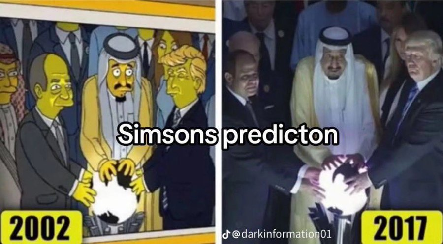 LealtadSabia's tweet photo. Veces en las que los Simpsons predijeron el futuro ⌛️ -

——— Hilo. https://t.co/v8zHkMFijV